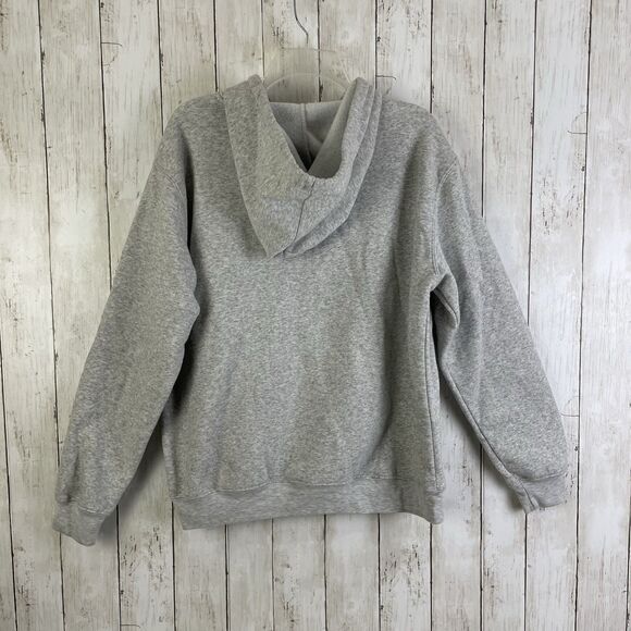 Disney Minnie Mouse Womens XL Embroidered Soft Hoodie Gray Heather - Picture 8 of 10